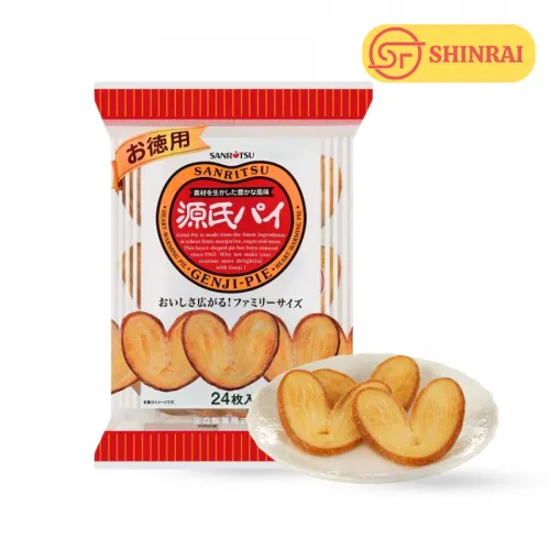 Bánh bơ nướng Sanritsu Nhật 24 cái (240g) – Bánh bơ xếp tầng giòn rụm